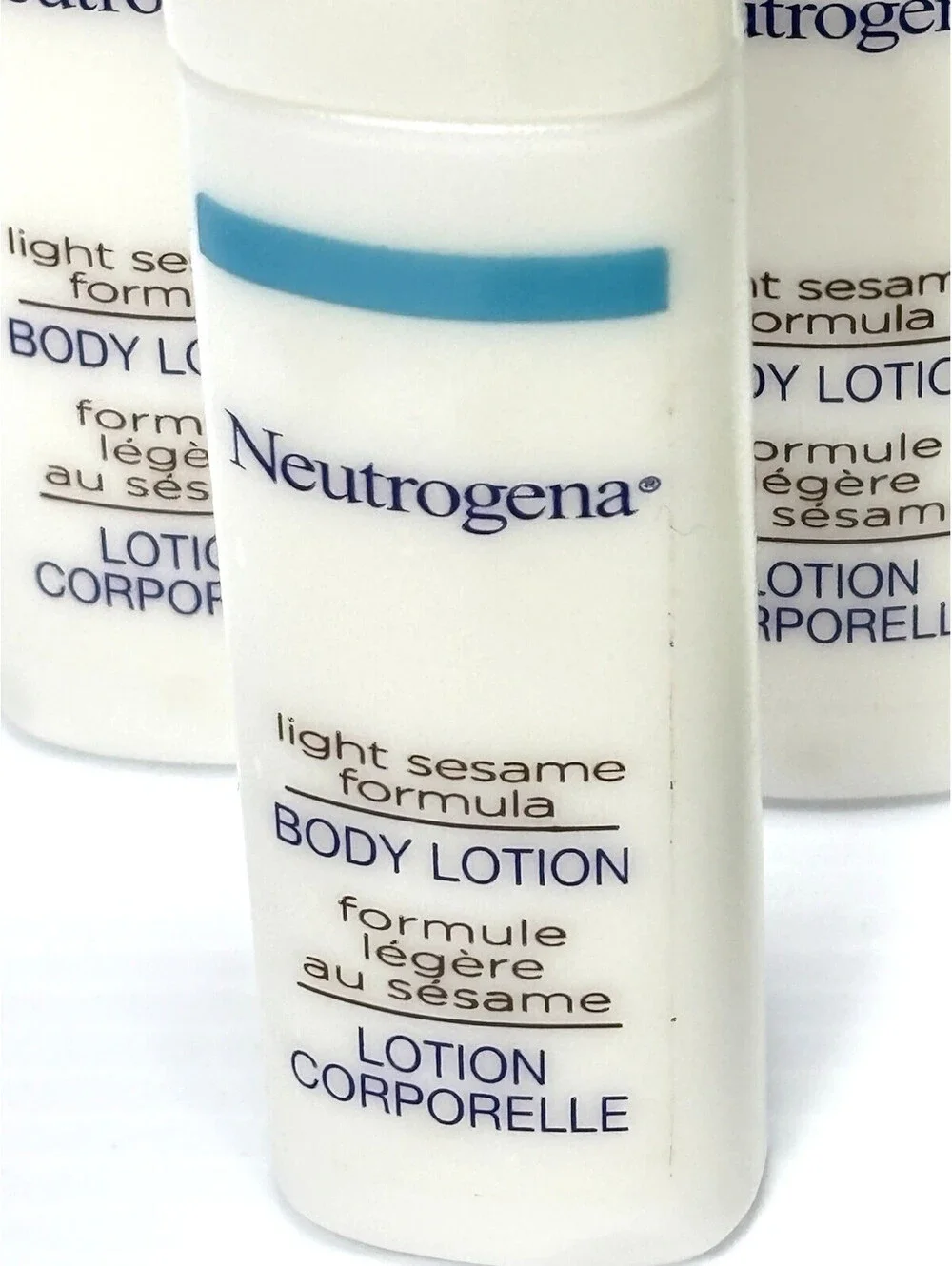 30pc Hotel Travel Size Toiletries Soap Shampoo Lotion Neutrogena Lacoupe Discon